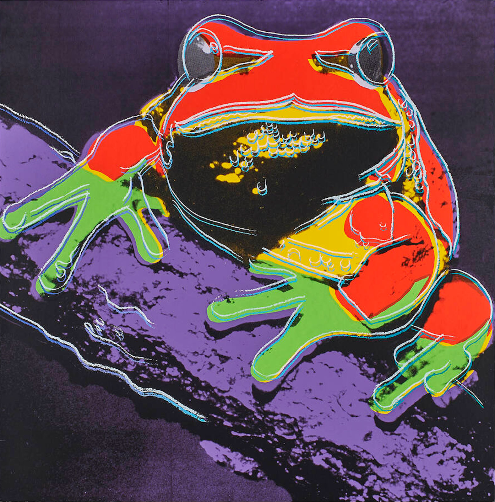 Andy Warhol, Pine Barrens Tree Frog, 1983
