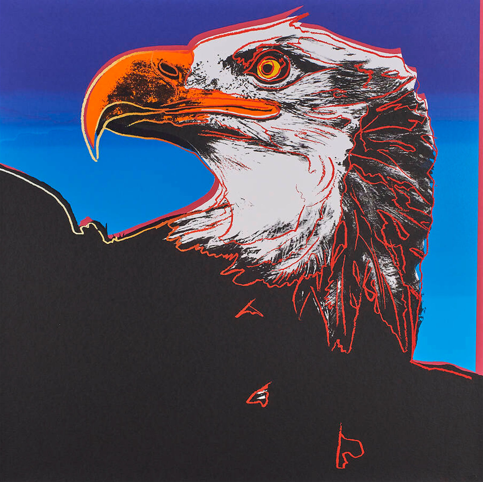 Andy Warhol, Bald Eagle, 1983