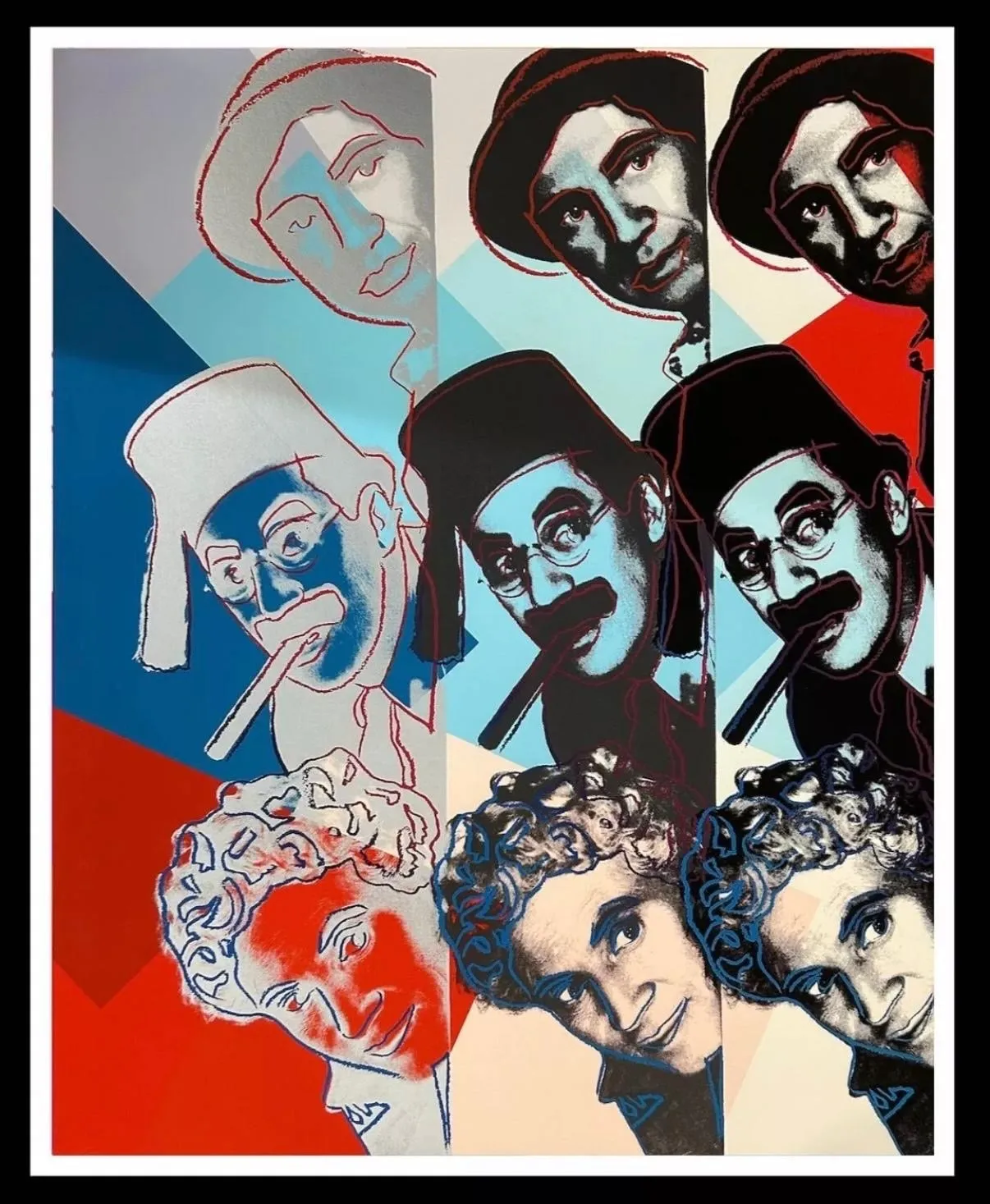 Andy Warhol, Marx Brothers FS.II 232, 1980