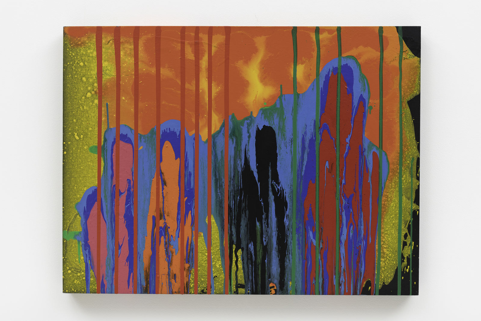 John Hoyland, The Frontier 4.12.01, 2001
