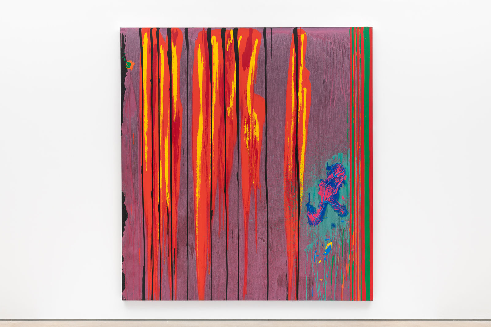 John Hoyland, Jump 21.5.01, 2001