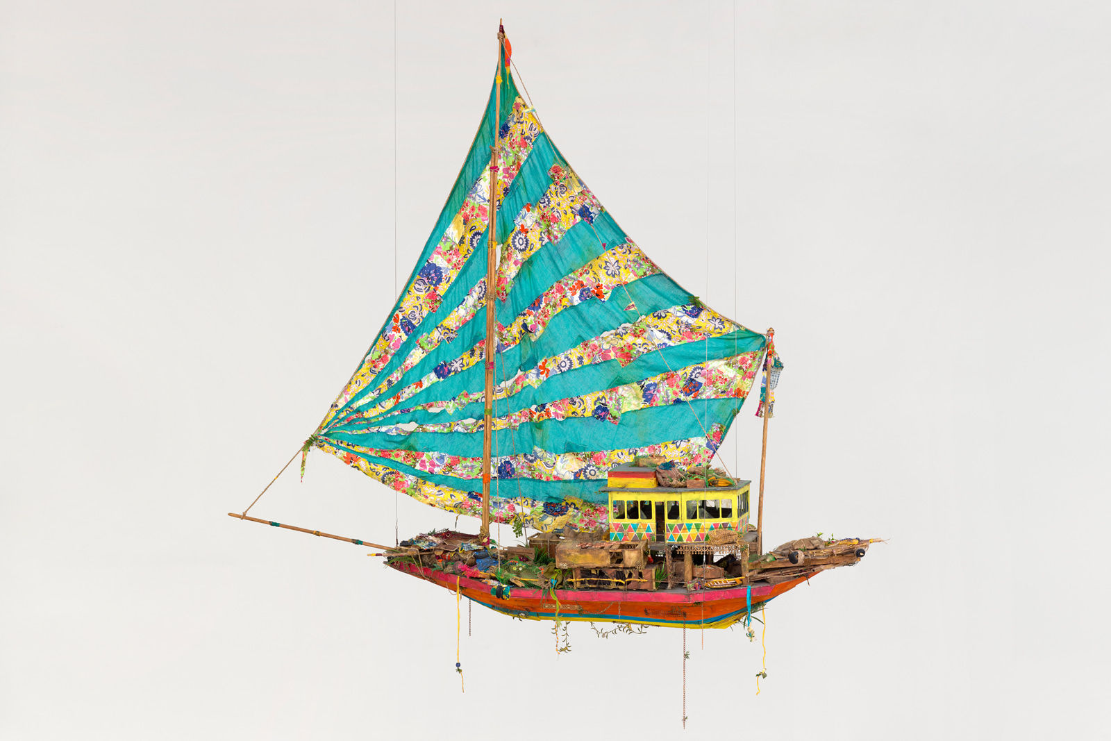 Hew Locke, Where Lies the Land? 4, 2019