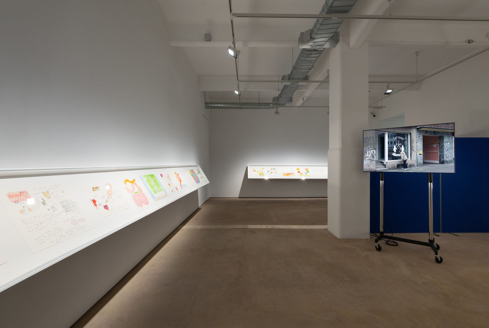 Michael Smith, Yet another show of drawings and videos reflecting on youth, ageing and a future of retirement by Michael Smith, Hales London, 2020