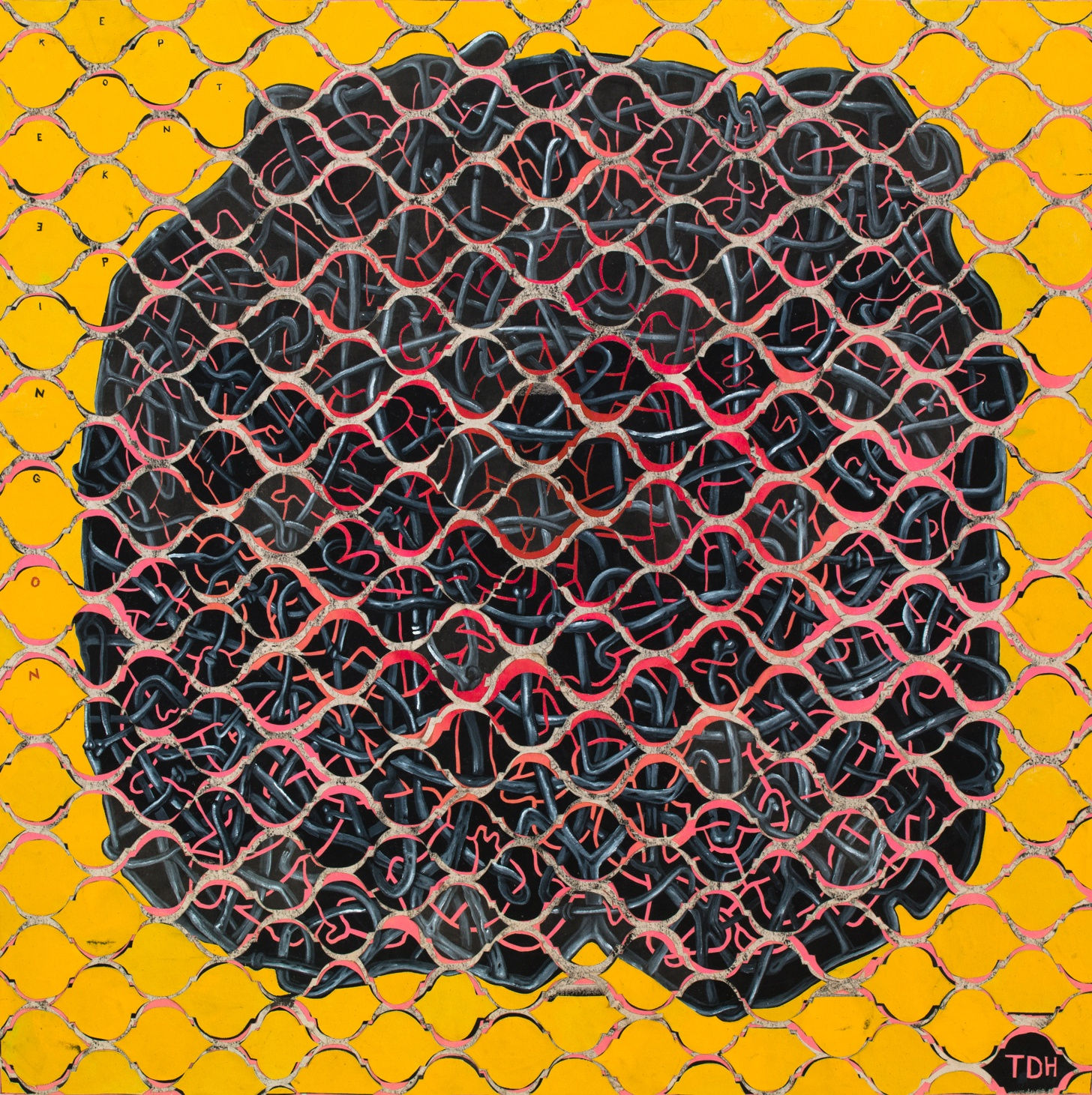 Trenton Doyle Hancock, Kept on Keeping On, 2012