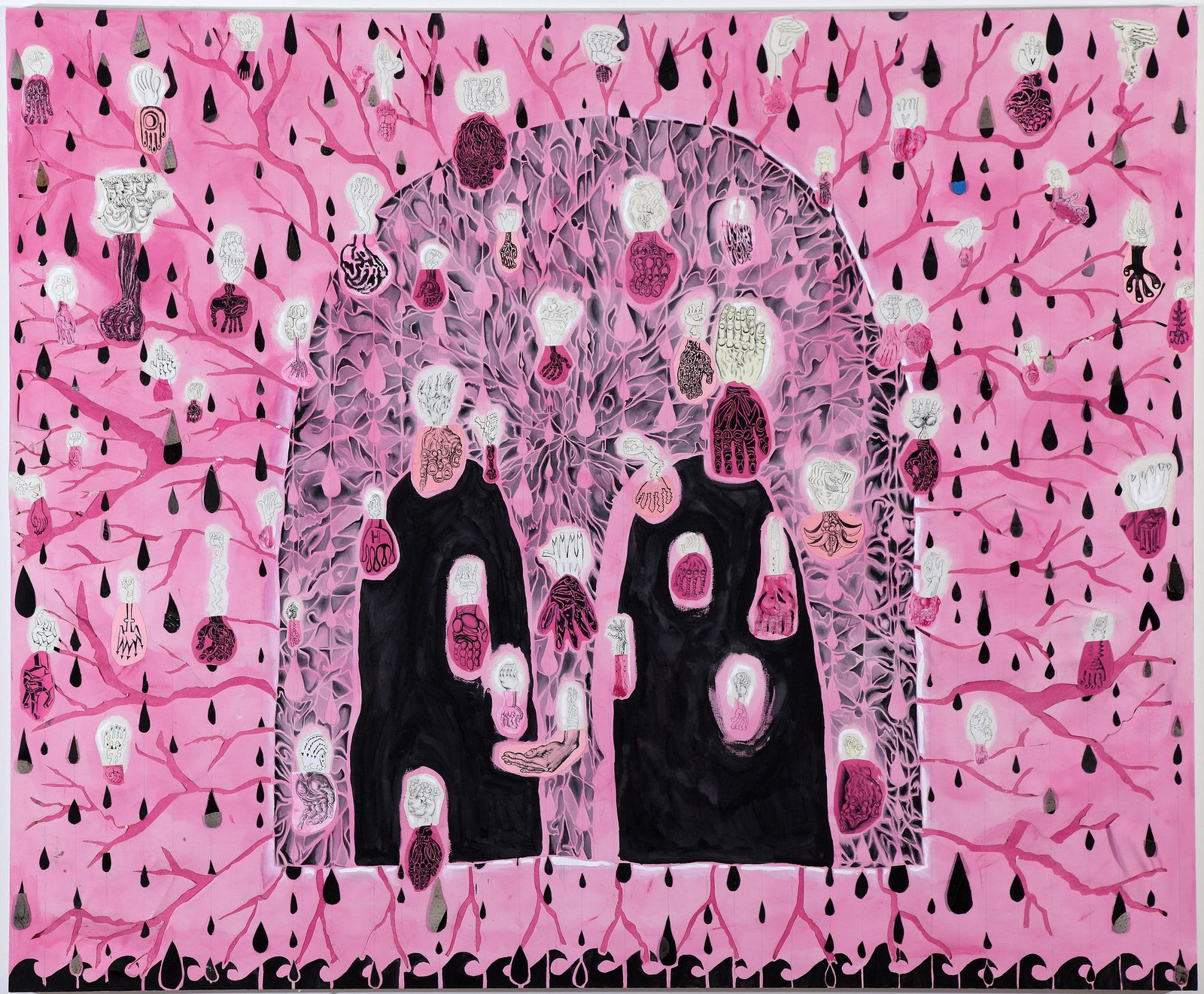 Trenton Doyle Hancock, Campbell's Streetlight, 2010