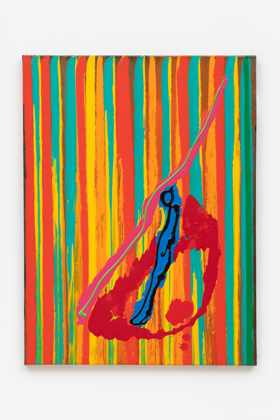 John Hoyland, Mirage 27.6.01, 2001