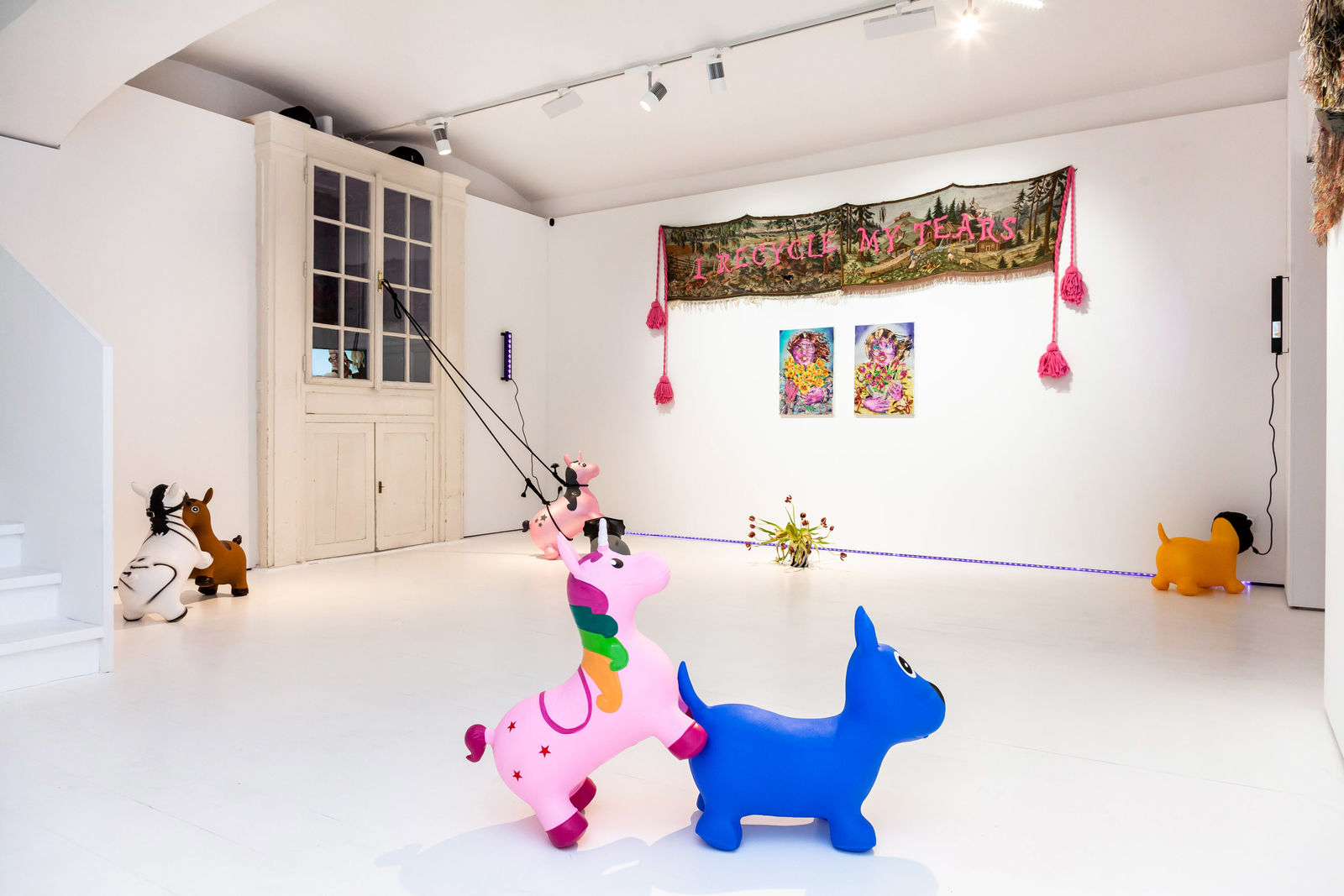 Halle Group, Pink Unicorn, 2022