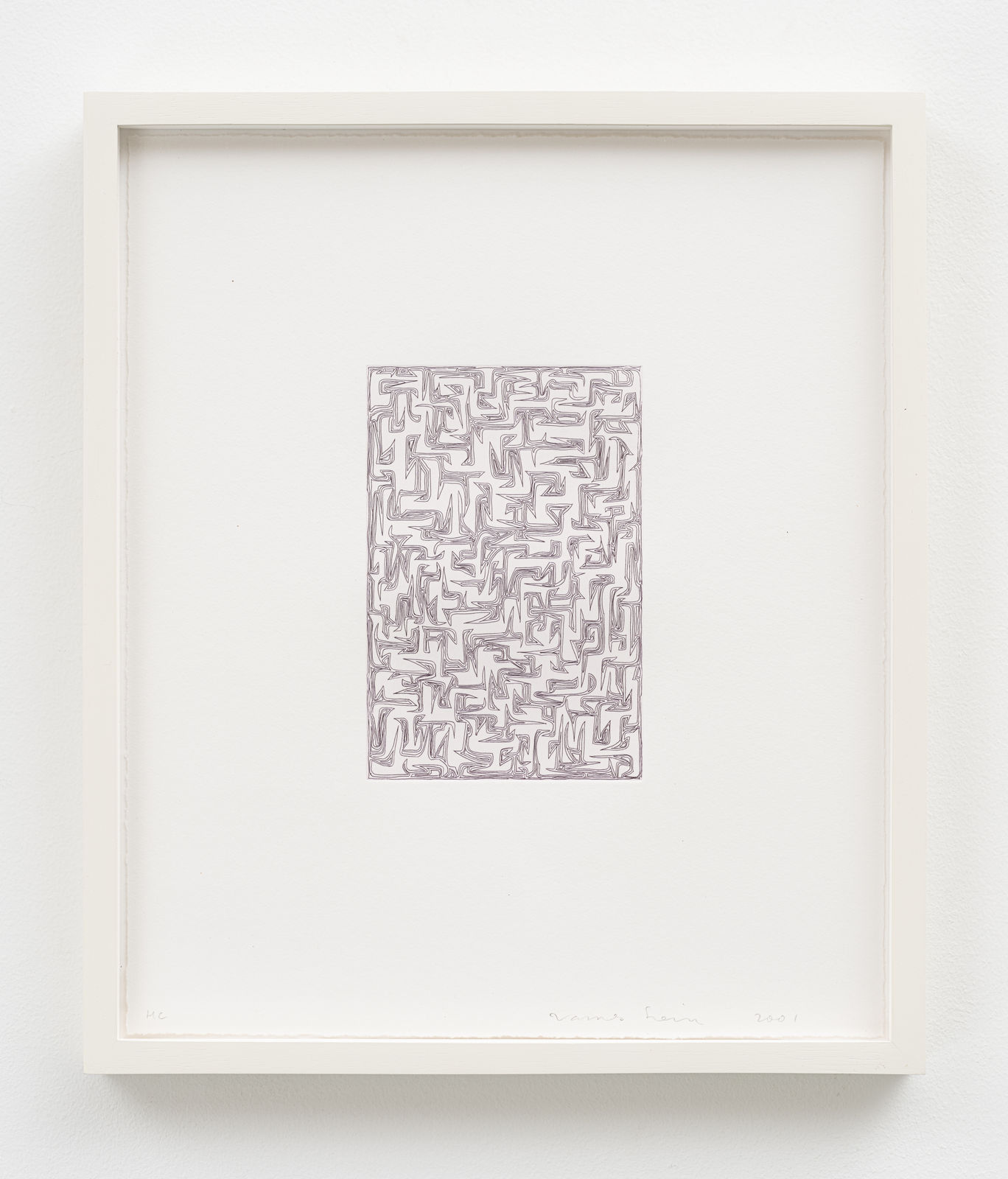 James Siena, Connected Hooks, 2001