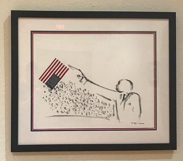 Frank Frazier, Extending the Bullshit (Where is the Freedom?), 2019