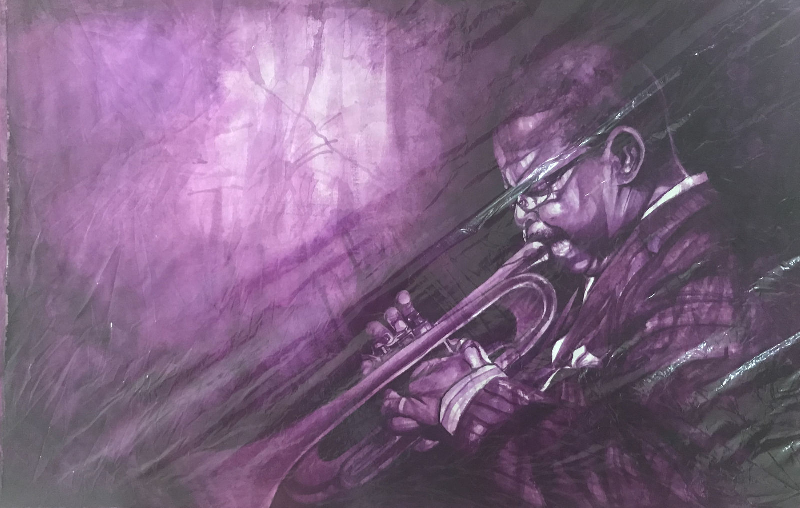 Rex DeLoney, In a Violet Mood, 2010