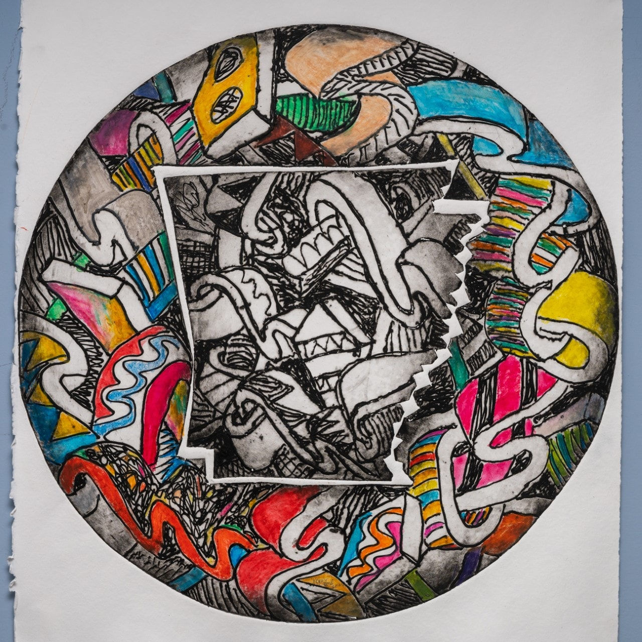 Kevin Cole, Along Colored Lines Arkansas i, 2022