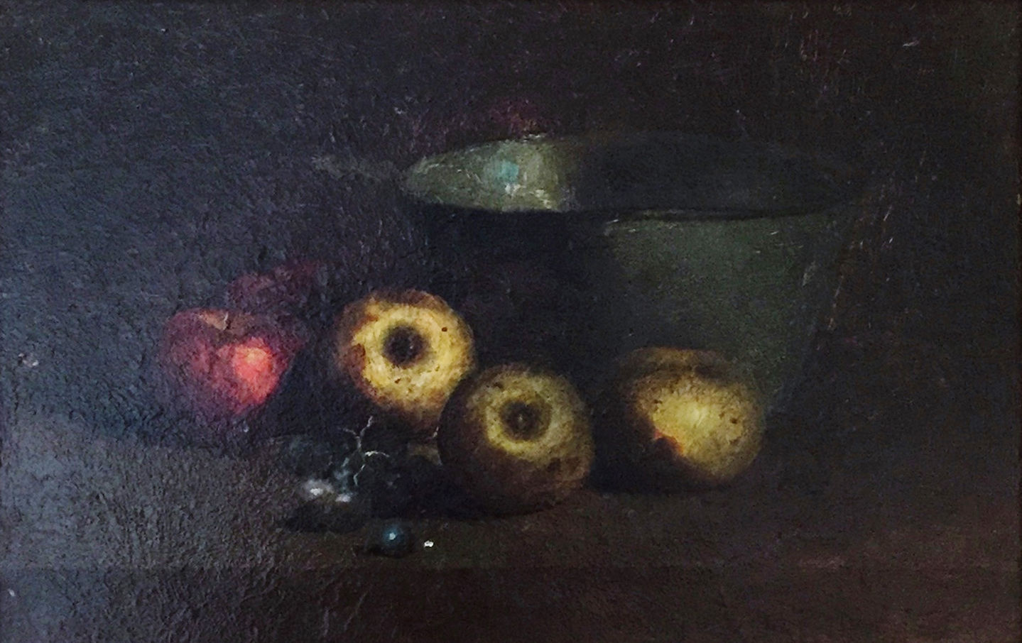 Charles Ethan Porter, Untitled (5 Apples beside bowl), c. 1887