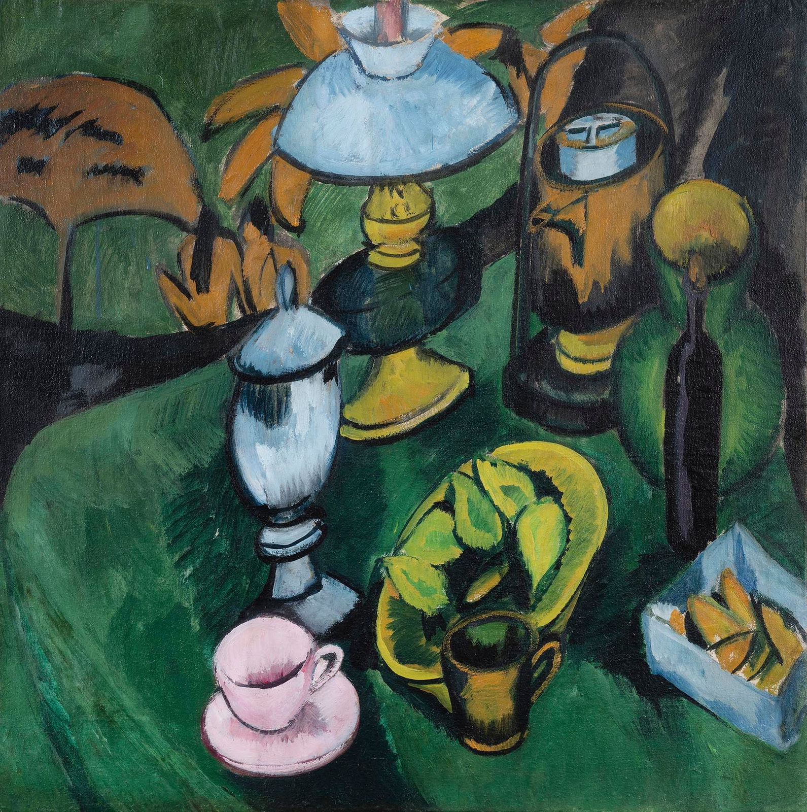 ERNST LUDWIG KIRCHNER, Nature Morte À La Lampe, 1912