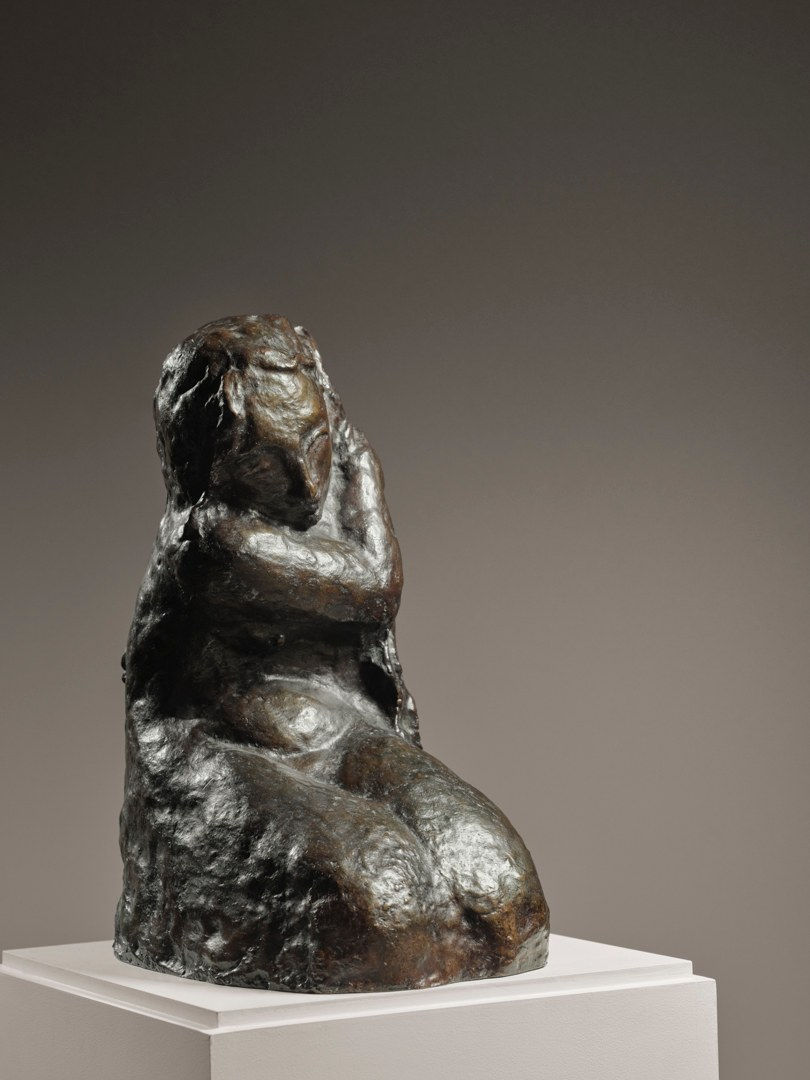 PABLO PICASSO, Femme Agenouillée Se Coiffant, 1906