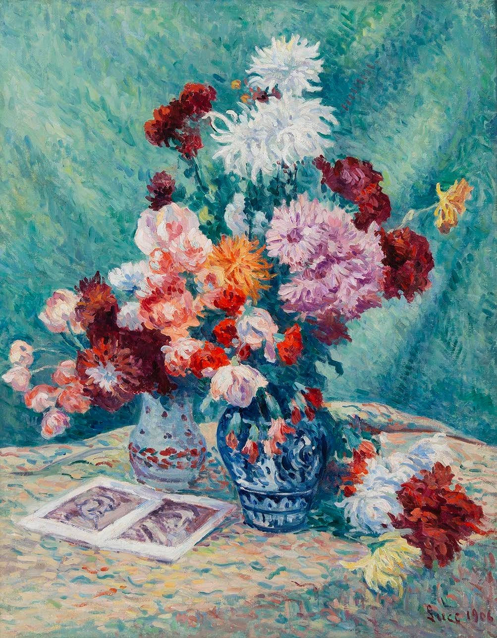 MAXIMILIEN LUCE, Vase De Fleurs, 1906