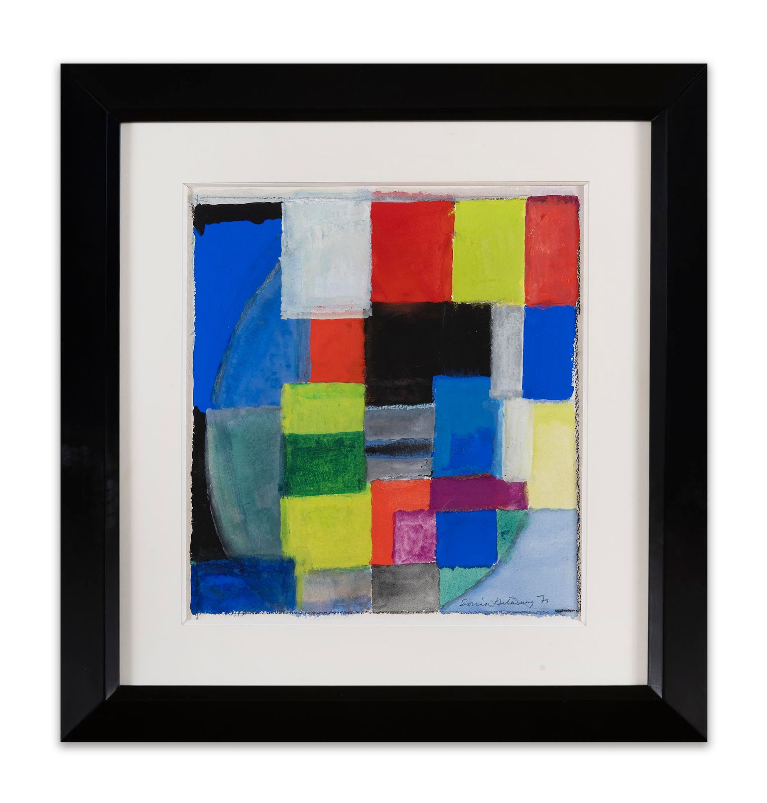 SONIA DELAUNAY, Rythme Couleur , 1971