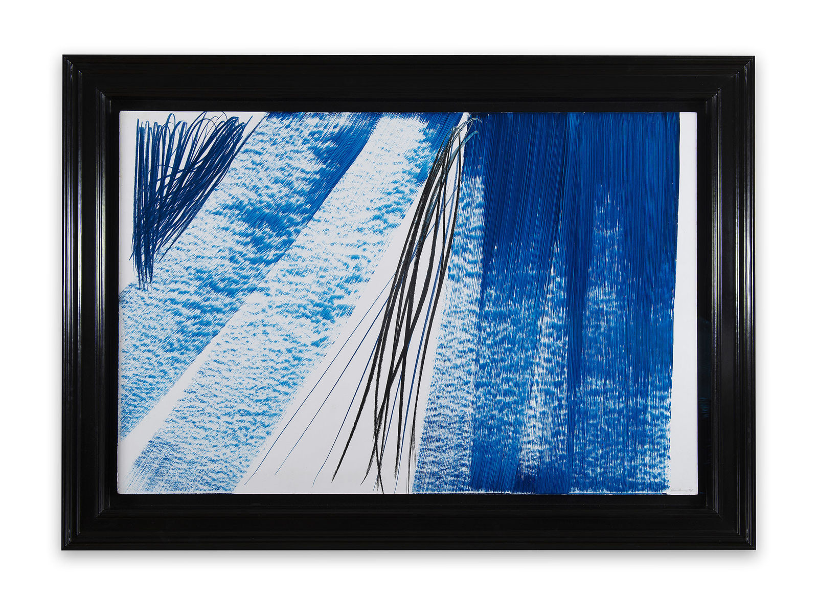 HANS HARTUNG, P50-1975-H14, 1975, Acrylique et pastel sur carton baryté