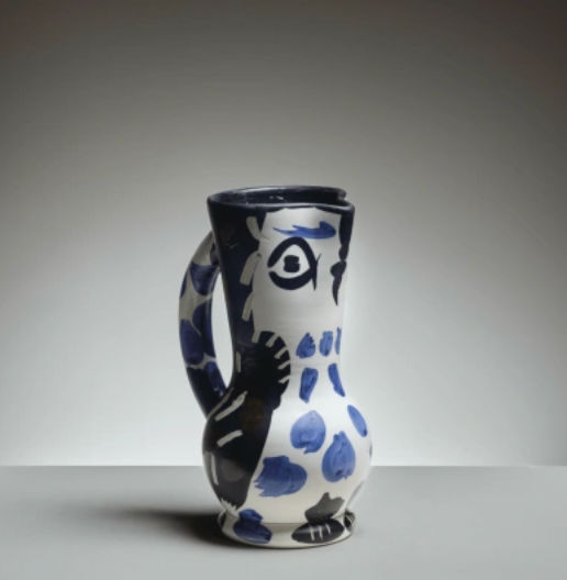 PABLO PICASSO, Cruchon Hibou (A.R.293), 1955