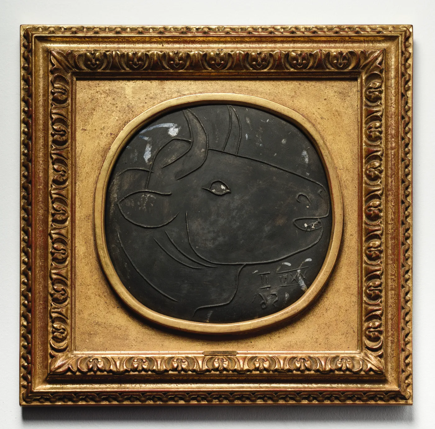 PABLO PICASSO, Profil De Taureau, 1956