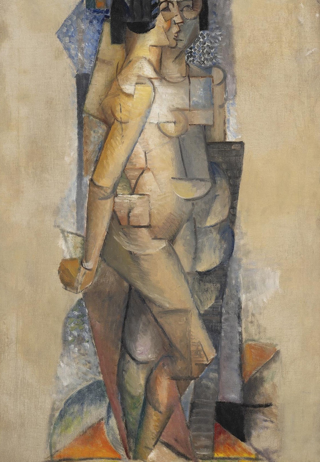 Elemer de Korody, Portrait de Femme, 1914, Huile sur toile