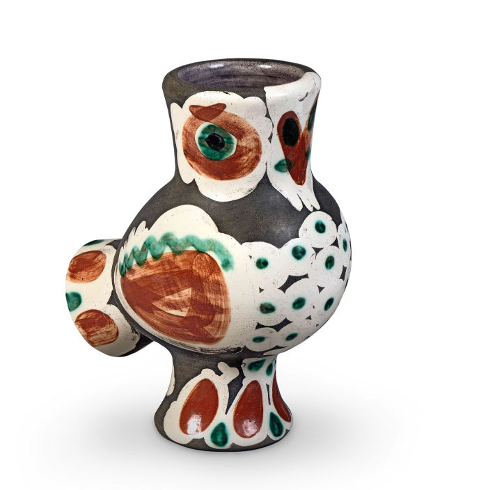 PABLO PICASSO, Chouette (A.R.542), 1968