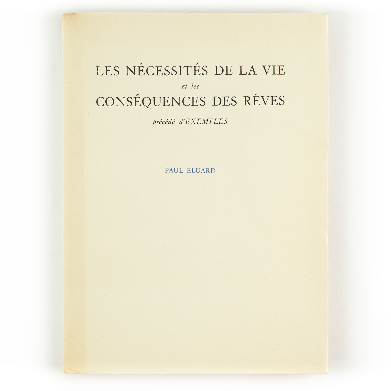 RENÉ MAGRITTE, Les Nécessités De La Vie, 1955