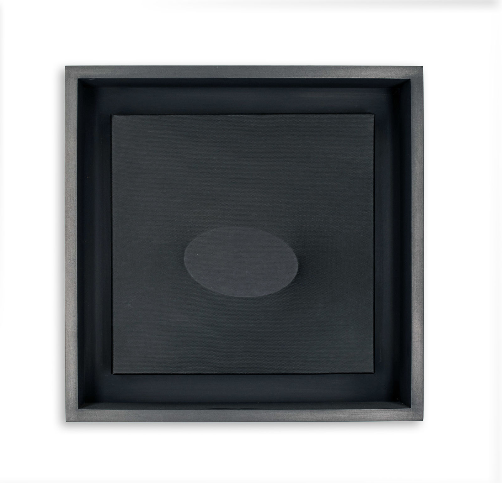 Turi Simeti, Un Ovale Nero, 2015