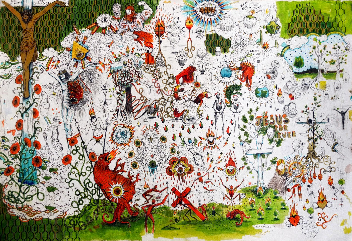 Grégoire Dalle, Jesus for ever, 2017