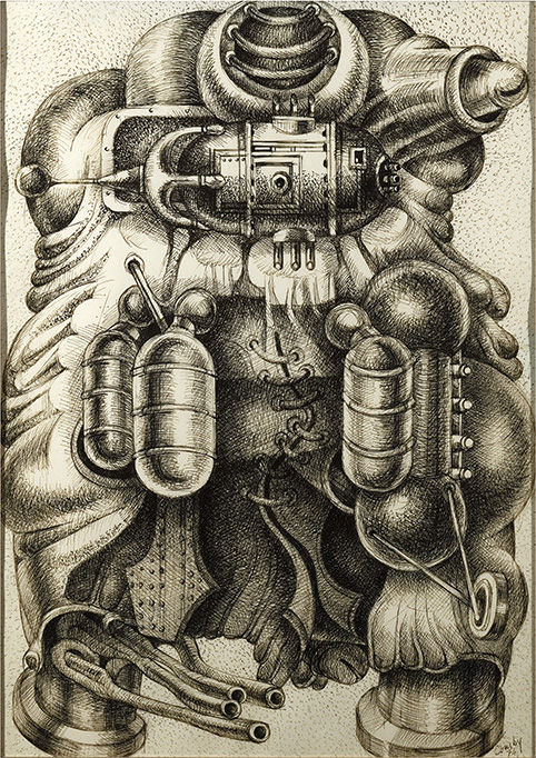 Henri Comby, sans titre , 1972