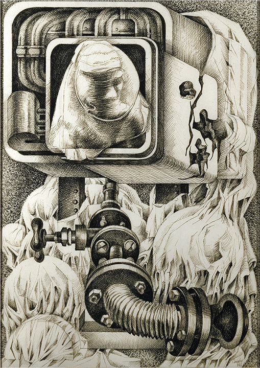 Henri Comby, sans titre , 1972