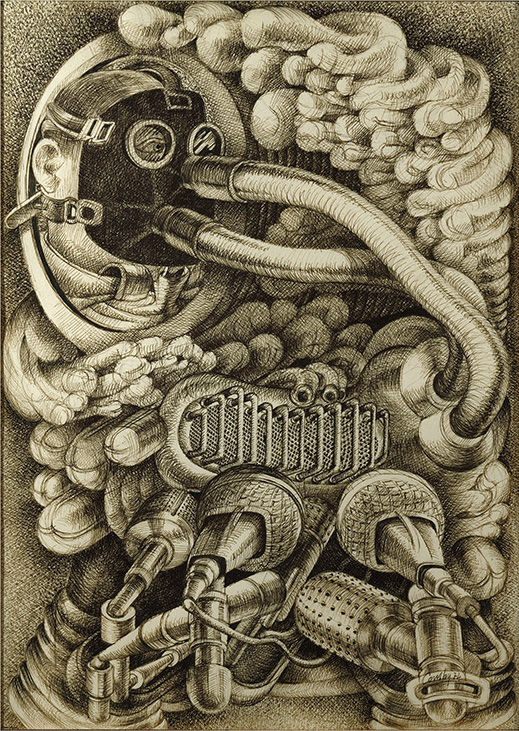 Henri Comby, sans titre , 1972