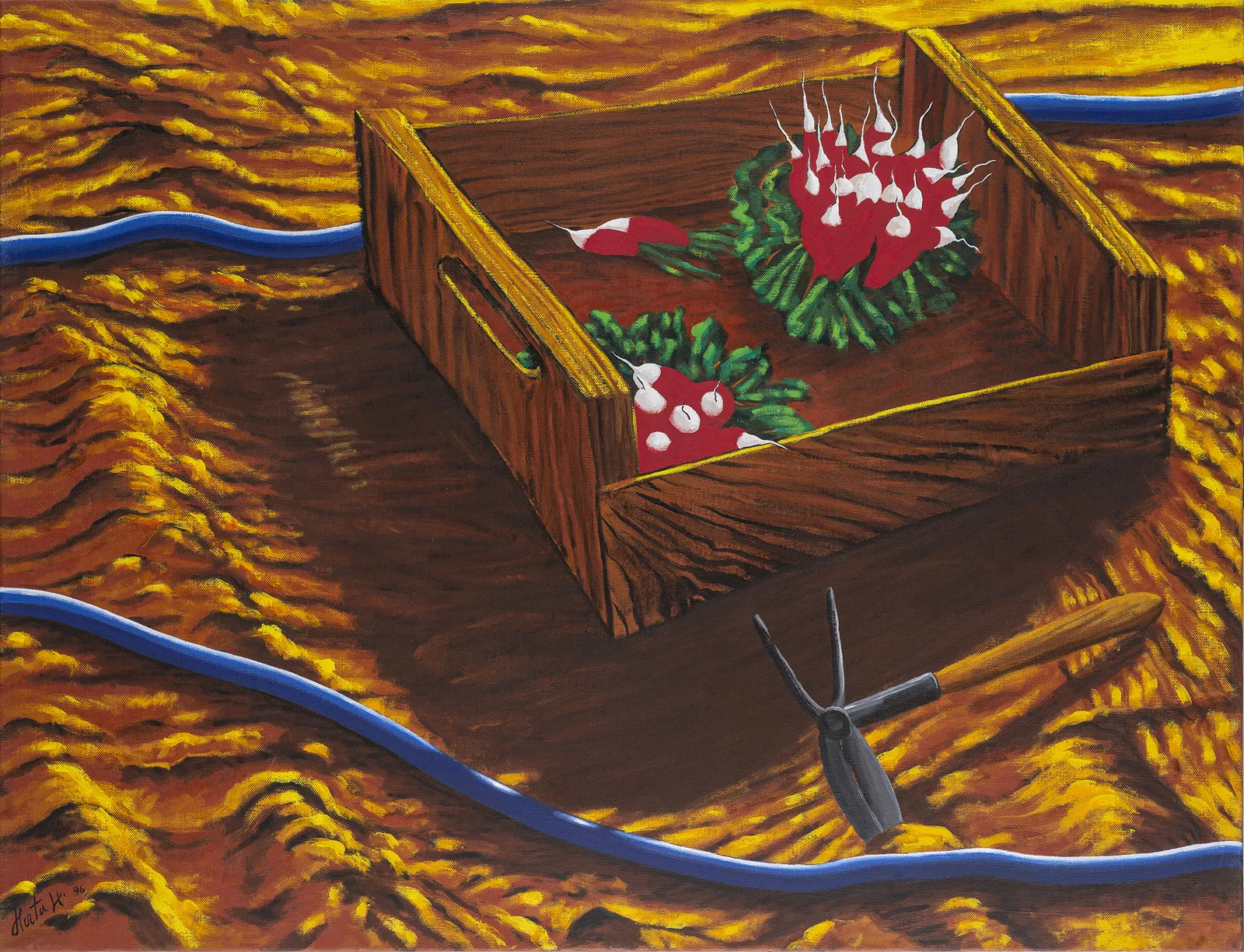 Philippe Hortala, potager, 1996