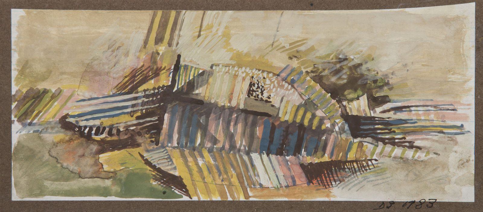 Derek Stafford, Piscine fossil, 1983