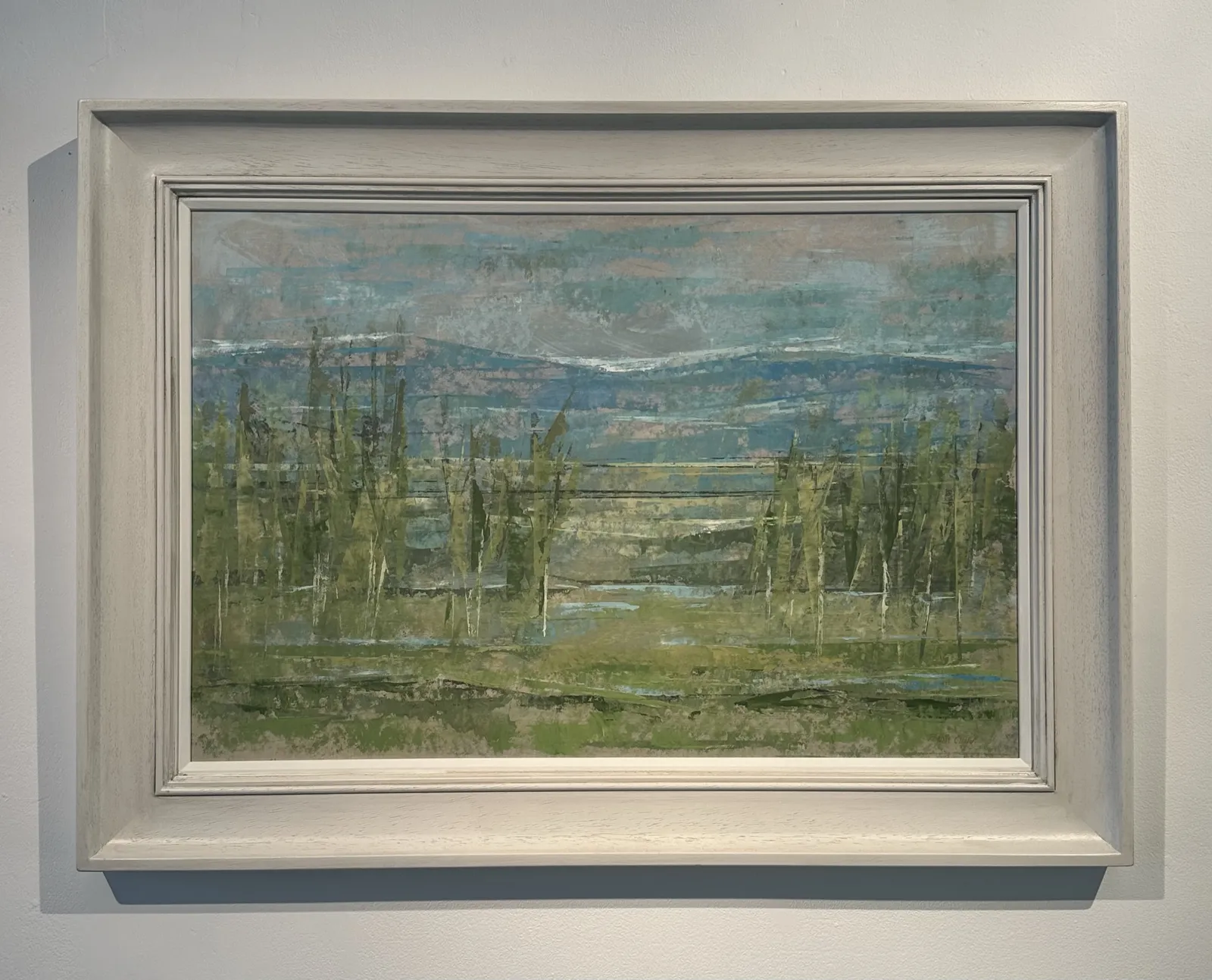 Robin Child, Silver birch wetlands, 2022