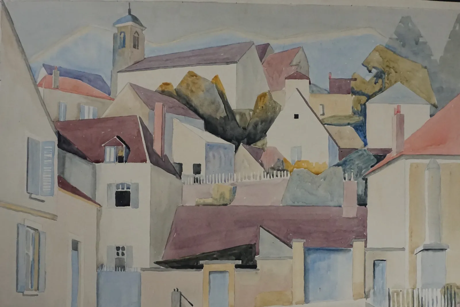 Edith Lawrence, French Town, ca. 1928