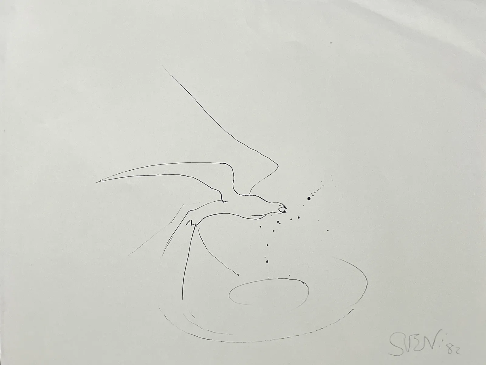 Sven Berlin, Drinking Bird, 1982