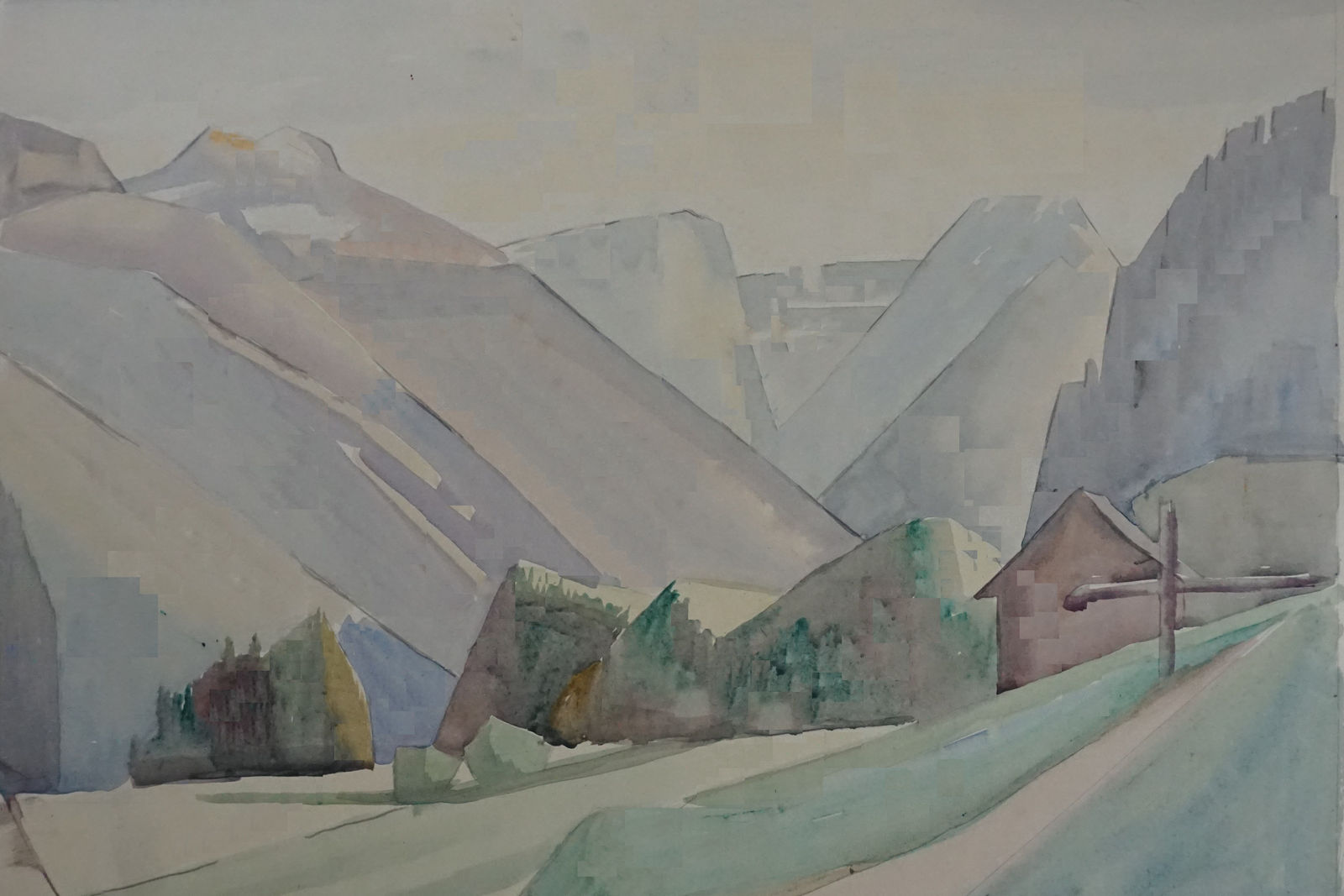 Edith Lawrence, Mountain Pasture , ca. 1935