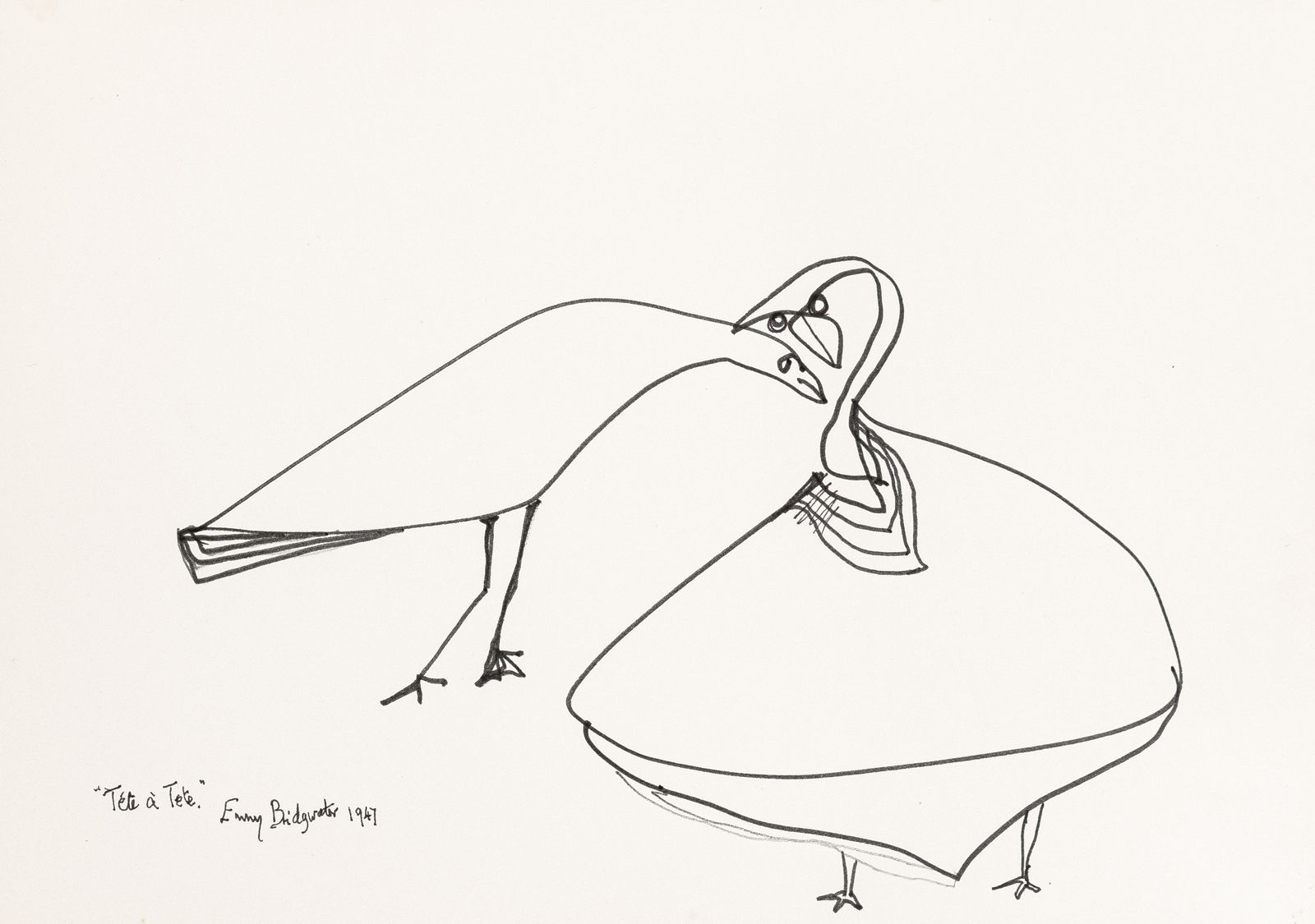 Emmy Bridgwater, Tete a tete, 1947