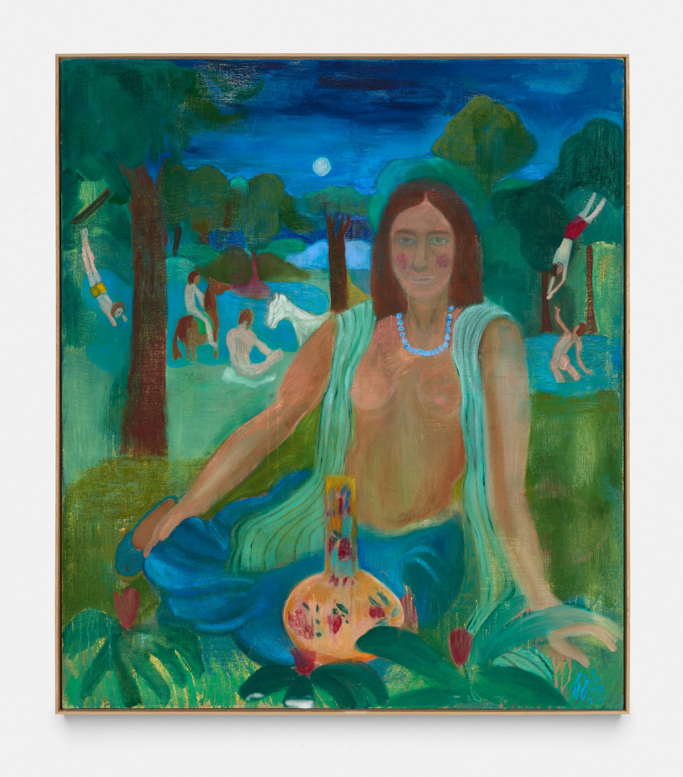 Diego Boonen, Bathers in the Moonlight, 2023