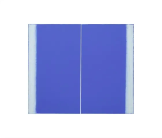 Betty Merken, Structure, Ultramarine, 05-15-05A, 2015