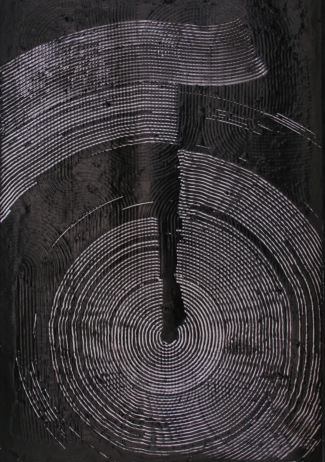 Jae Ko, Black and White Drawing #1, 2014