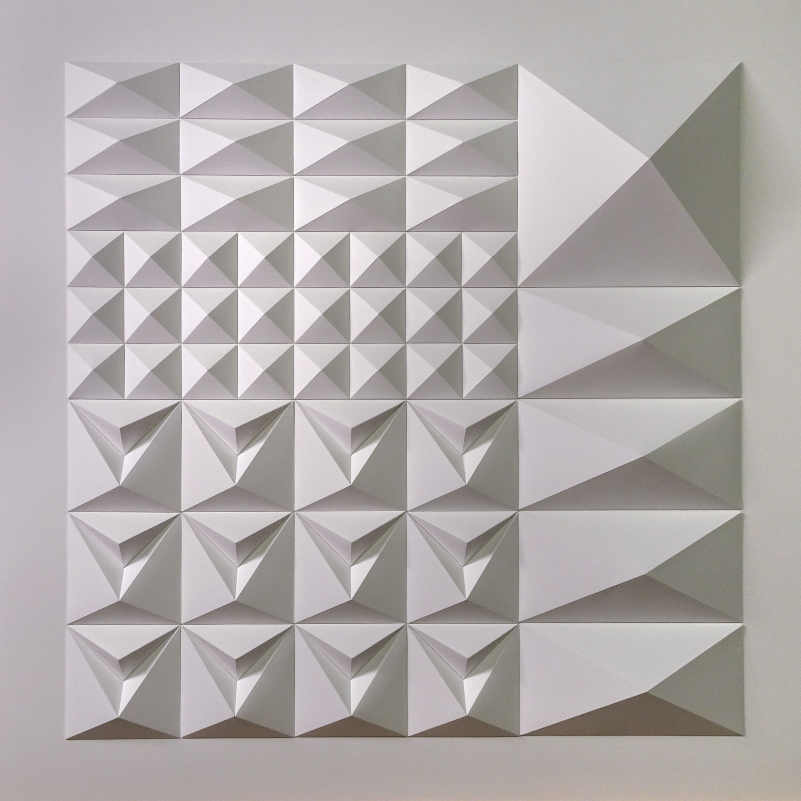 Matthew Shlian, As Long as You're Here (Square version V3), 2018