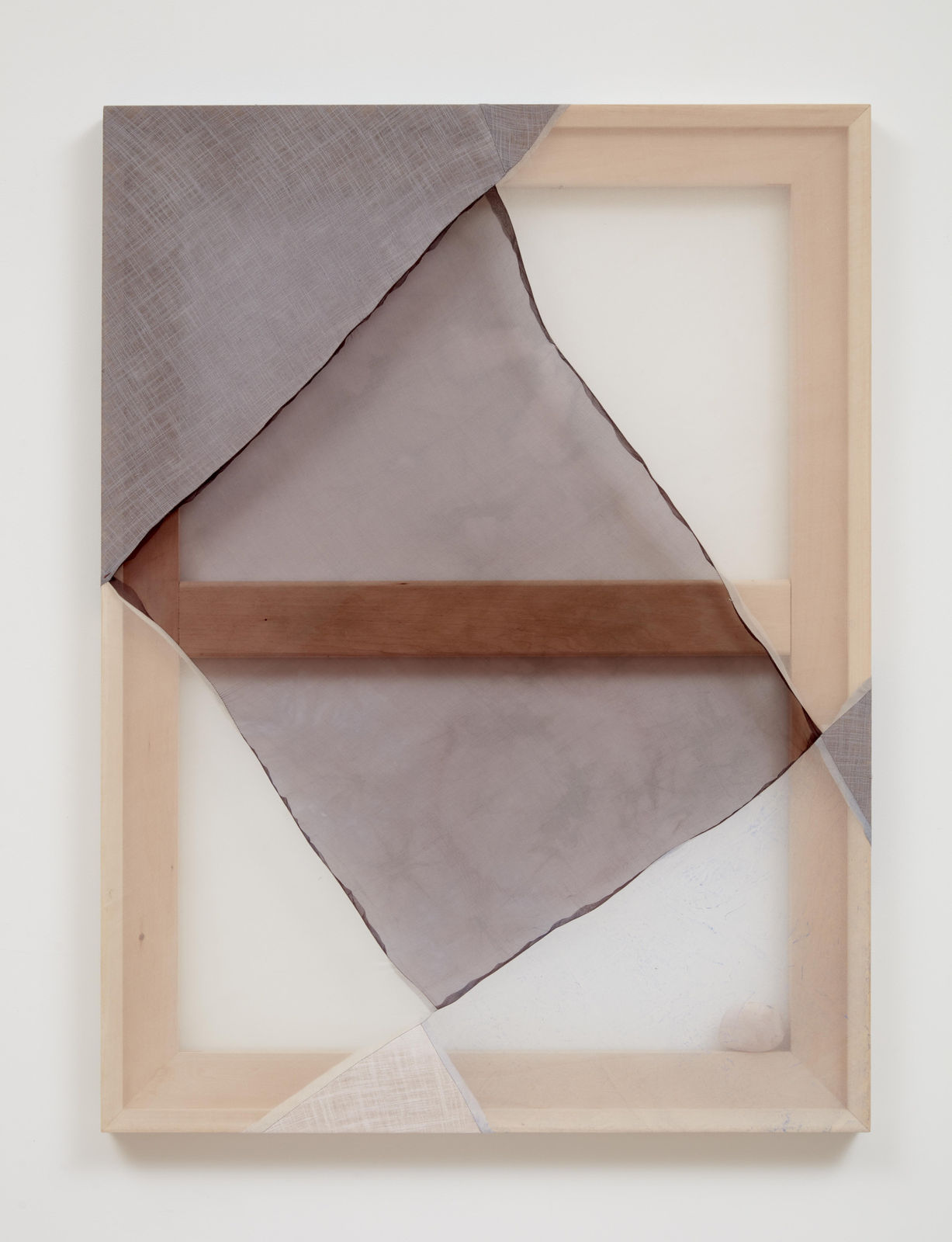 Martha Tuttle, Virga falling on a pink stone, 2024