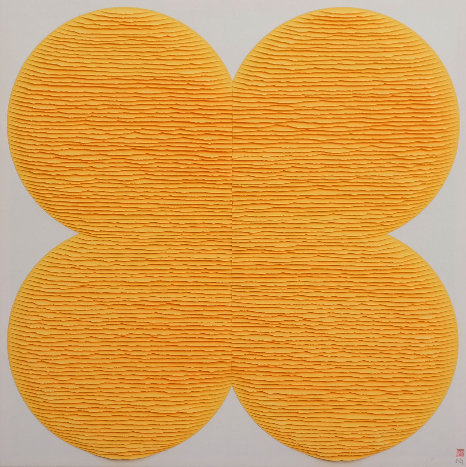 Fernando Daza, Yellow Flower, 2024