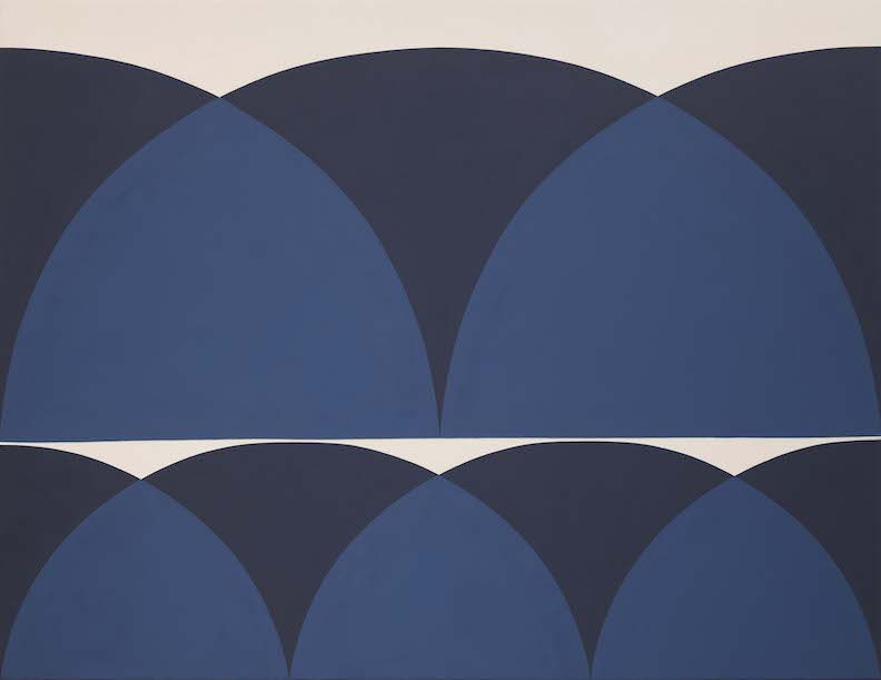 Hyun Jung Ahn, The Layers of Clouds in Night, 2021