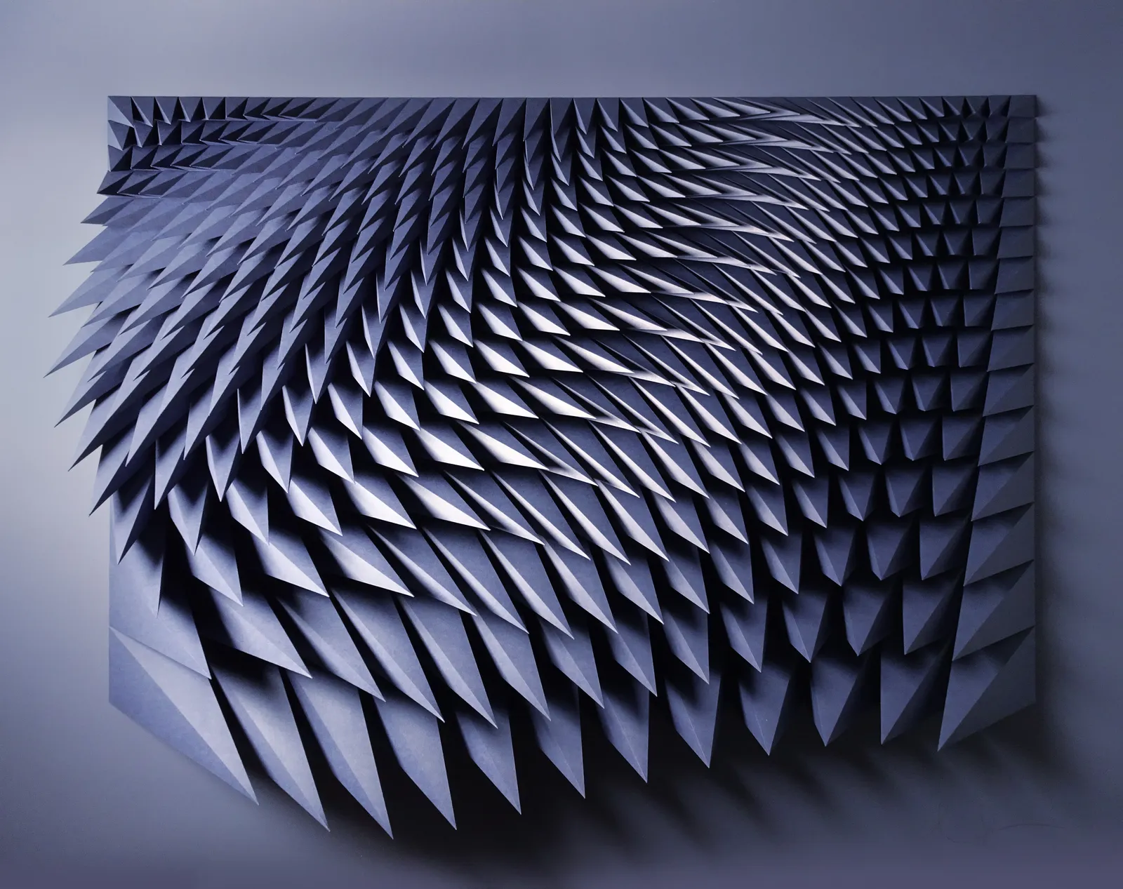 Matthew Shlian, Unholy 144 Indigo Now We Put The River To Sleep