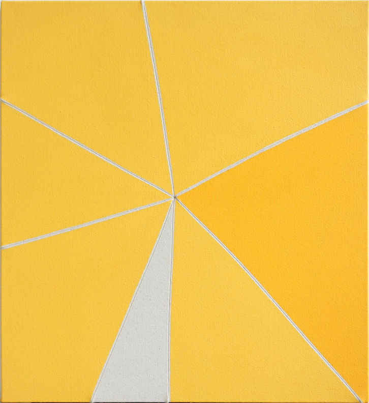 Hyun Jung Ahn, Rendezvous, Pieces of Sunshine, Deep Yellow, 2022