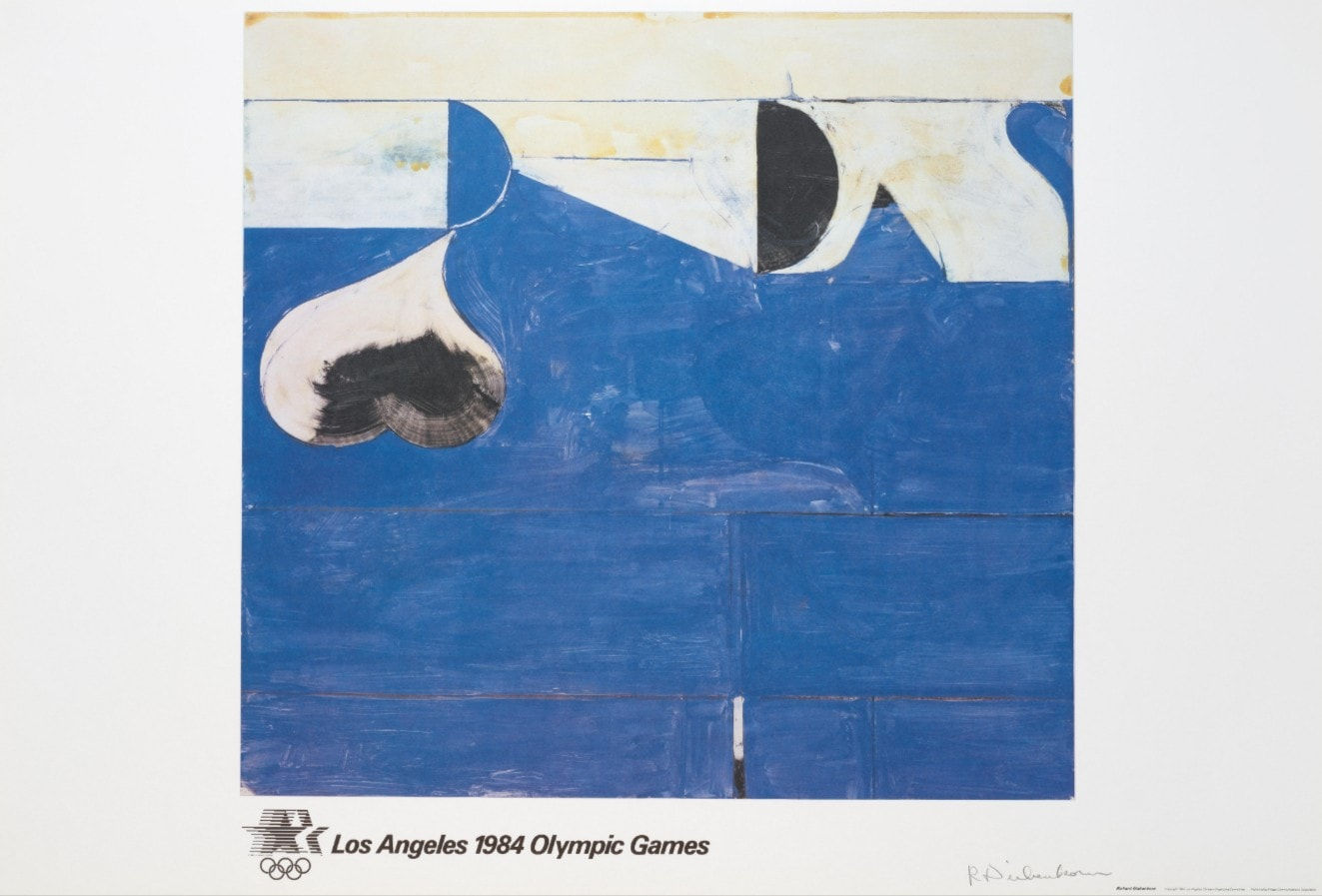 Richard Diebenkorn, Los Angeles 1984 Olympic Games, 1982