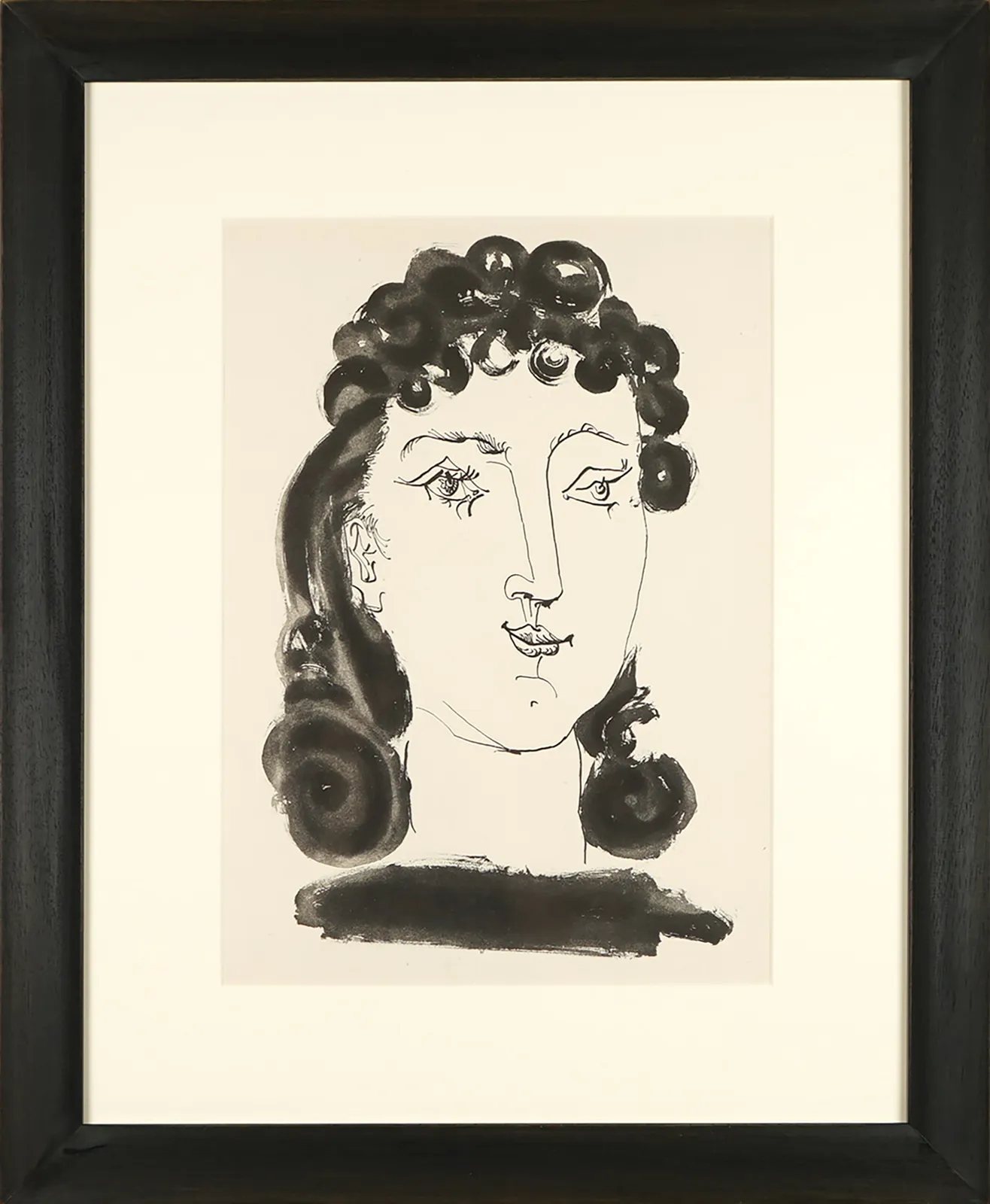 Picasso drawing woman