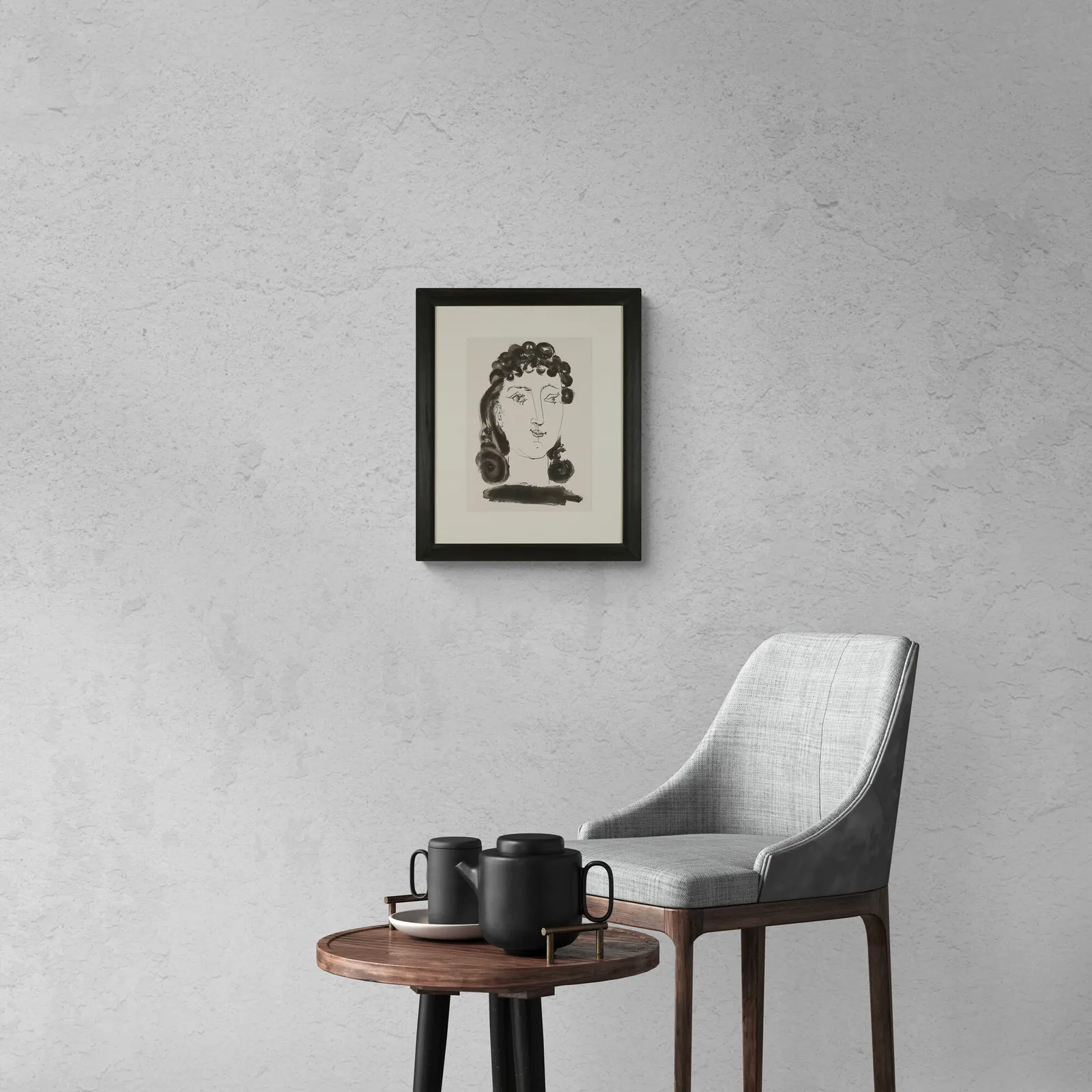 Pablo Picasso woman drawing